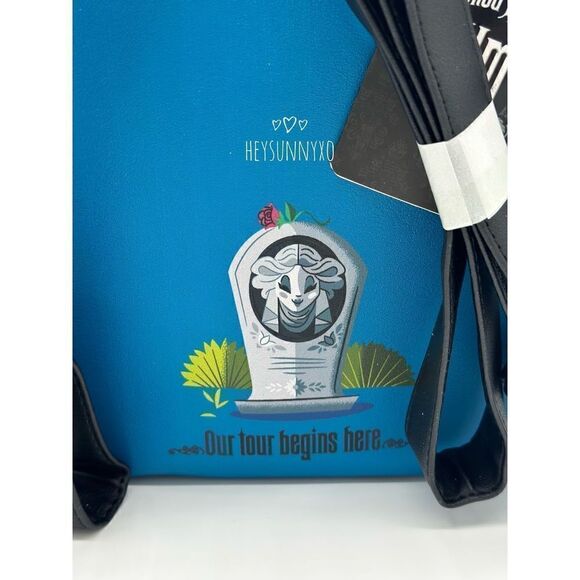 Loungefly Disney The Haunted Mansion Cartoon Artwork Mini Backpack